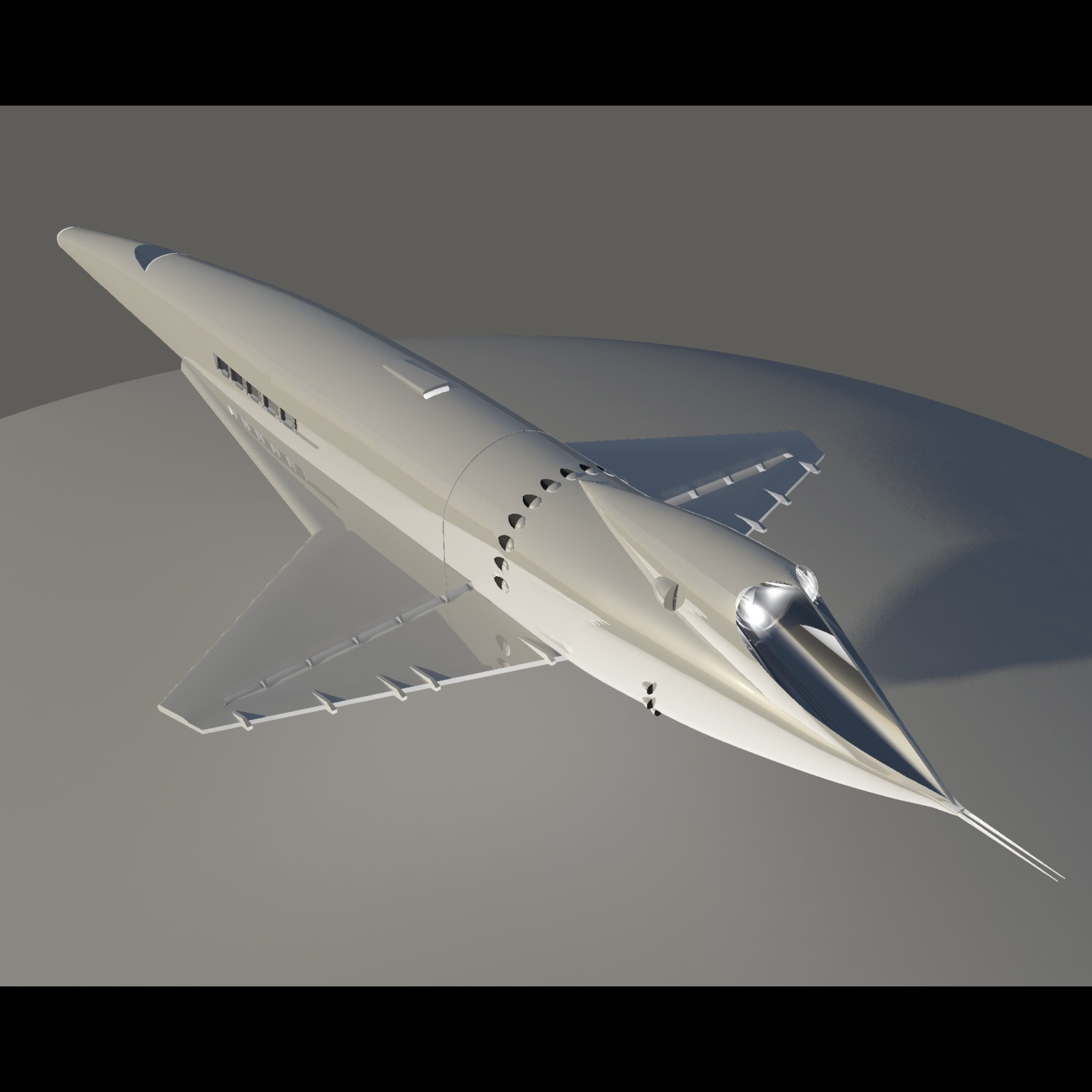 2001 orion iii spaceplane pinshape 3D print model - Mito3D