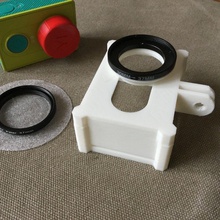 yi cage lens filter adapter pinshape 3d-design 3d print model - Mito3D