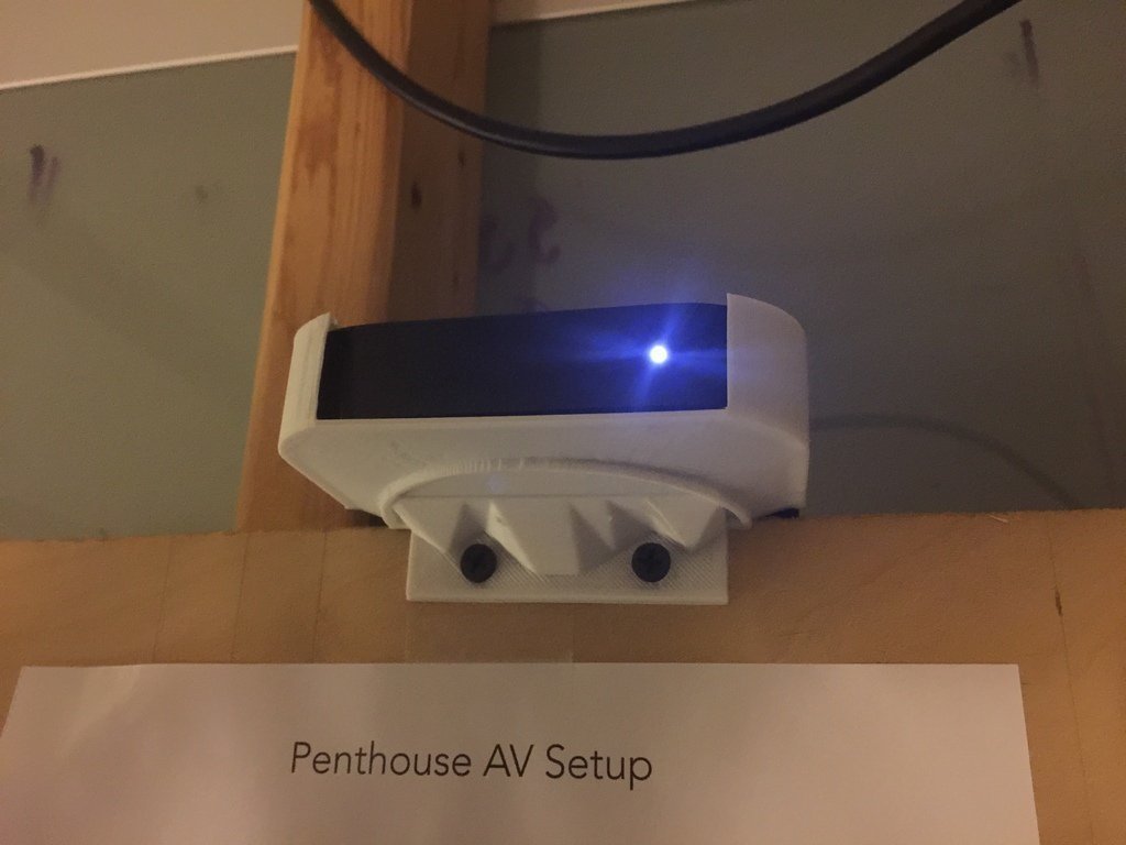 apple tv 2 3 mount pinshape döndürülmüş 3d tasarım 3D print model - Mito3D