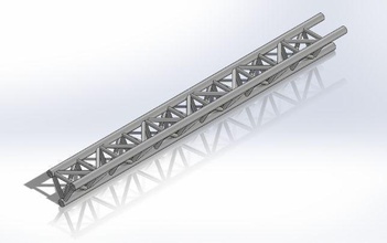 6-inch truss pinshape 3d-design 3d print model - Mito3D