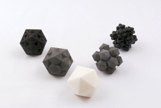 fractal icosahedra pinshape 3d design 3d print model - Mito3D