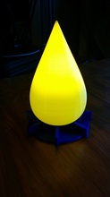 lamp2 pinshape table-lamp 3d print model - Mito3D