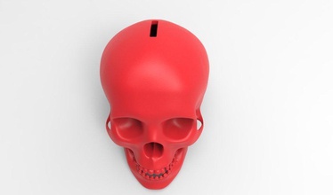 skull bank pinshape 3d-design 3d print model - Mito3D