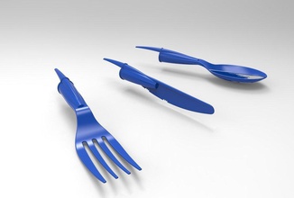 pen cap cutlery pinshape 3d-design 3d print model - Mito3D
