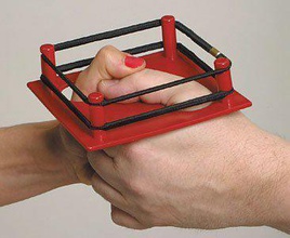 pollice ring wrestling pinshape disegno 3d 3d print model - Mito3D