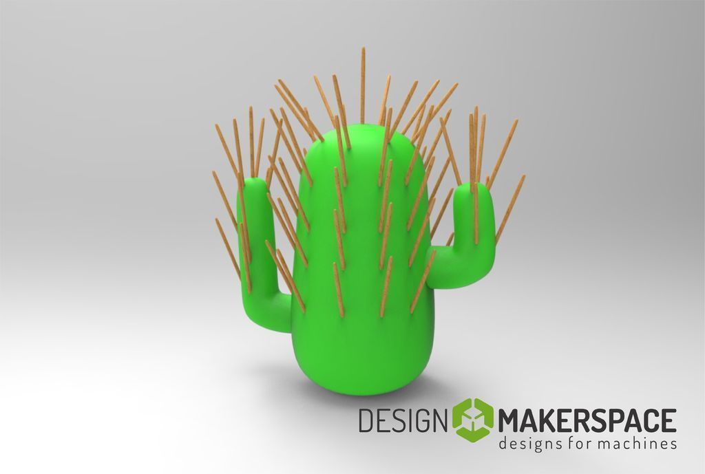 cactus palito pinshape 3d design 3D print model - Mito3D