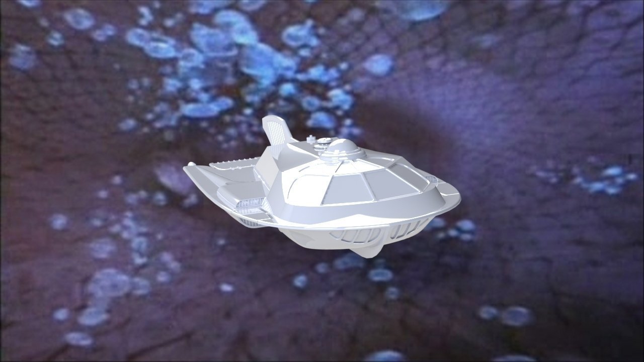proteus fantastic voyage pinshape model fantastic-voyage submarine 3D print model - Mito3D