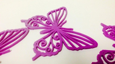 butterfly bug 6 pinshape 3d-design 3d print model - Mito3D
