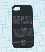 iphone 5 5s bête mode pinshape apple cas 3d print model - Mito3D