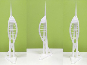 torre spinnaker portsmouth pinshape scalemodel punto referencia arquitectura modelo 3d print model - Mito3D