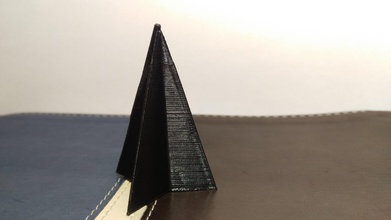 paper plane nose pinshape 3d print model - Mito3D