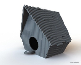 ramshackle birdhouse pinshape 3d-design 3d print model - Mito3D