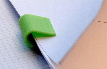 clip paper pinshape 3d-design 3d print model - Mito3D