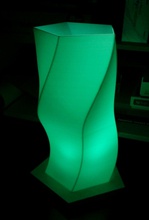 lámpara poly1 pinshape mesa 3d print model - Mito3D