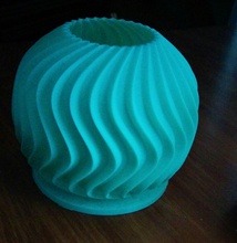 wigglelamp1a pinshape lampe table 3d print model - Mito3D