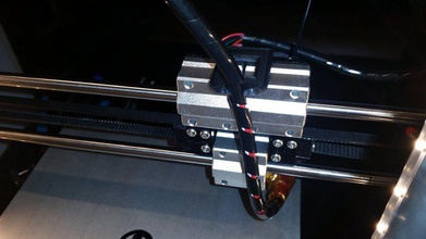 prusa i3 cable bracket pinshape 3d-design 3d print model - Mito3D