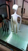 ambidextrous pinshape art miniature figure sculptures 3d print model - Mito3D