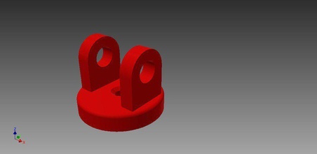 Küchen Rollen Halter adapter pinshape 3d design 3d print model - Mito3D
