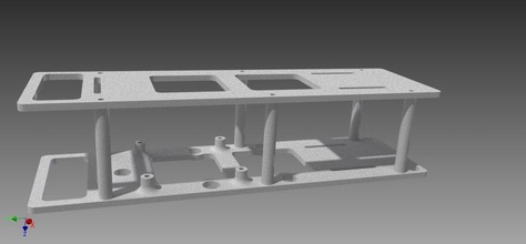 sauber board fpv gopro kk2 pinshape 3d design 3d print model - Mito3D