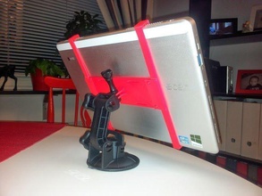 acer iconia w700 holder compatible whit gopro mounts pinshape 3d-design 3d print model - Mito3D