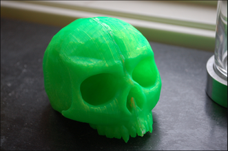 topuzu pinshape vardiya kafatası kafatasları 3d print model - Mito3D