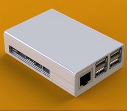 simple raspberry pi b+ case pinshape 3d-design 3d print model - Mito3D