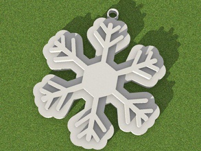 fiocco neve decorazione natale pinshape madeinitaly design l'albero stampa 3d 3d print model - Mito3D