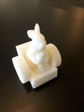 coniglio abitudine storpio pinshape disegno 3d 3d print model - Mito3D