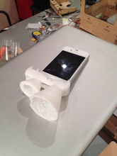 iphone parleur pinshape Conception 3d 3d print model - Mito3D