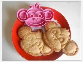 cookies cortador monkey boy pinshape Diseño 3d 3d print model - Mito3D