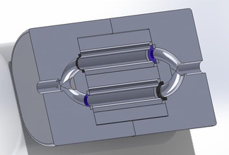 2 check valve pinshape 3d-design 3d print model - Mito3D