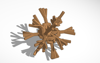 snowflake pinshape chrismas winter holiday 3d print model - Mito3D