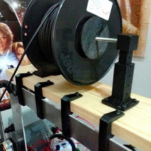 réglable bobine montage 4 mm boîtier aluminium cadre pinshape Conception 3d 3d print model - Mito3D