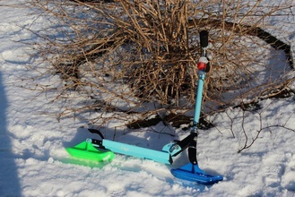 kickbike ski pinshape 3d design 3d print model - Mito3D