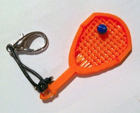 raqueta squash mando pinshape Diseño 3d 3d print model - Mito3D