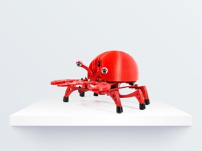 printbot crab pinshape 3d-design robotic 3d print model - Mito3D