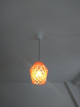 child's room pendant lamp pinshape lightshade light e27 lampshade shades 3d print model - Mito3D