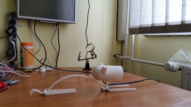 catlamp cicalampa pinshape gu10 led gatto lampada 3d print model - Mito3D