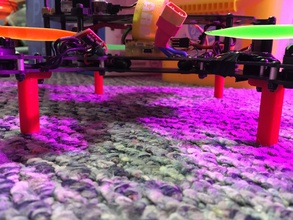 arris x-speed legs pinshape drone frame landing-gear 3d print model - Mito3D