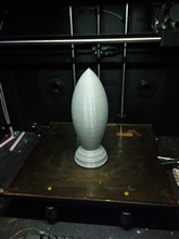fusée boosters propulseurs pinshape vol rocketship 3d print model - Mito3D
