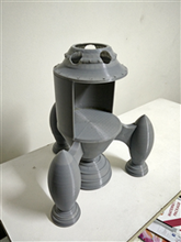 modulare razzo pinshape modello playhouse rocketship 3d print model - Mito3D