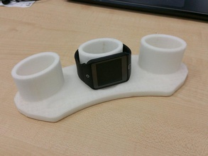 watch display stand pinshape 3d-design 3d print model - Mito3D