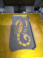 iphone 6+ scorpion case pinshape 3d-design 3d print model - Mito3D