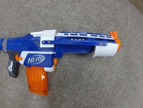 nerf retaliator pump action 20 pinshape toys nerfgun 3d print model - Mito3D
