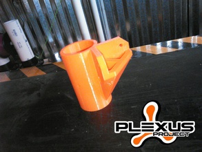 plexus 1 - corner bracket 1in pinshape 3d-design 3d print model - Mito3D