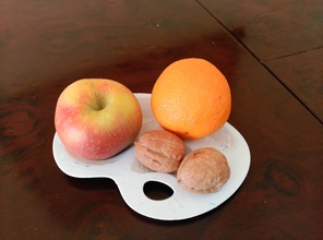 fruit palette pinshape ordre couleur cuisine bol fruits 3d print model - Mito3D