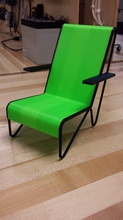 buegel stoel Stuhl pinshape 3d design 3d print model - Mito3D