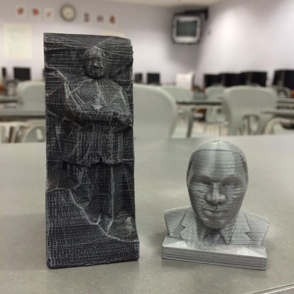 martin luther king jr memorial pinshape 3d tasarım 3D print model - Mito3D