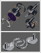 simple res gate valve liquids stuff pinshape 3d-design 3d print model - Mito3D