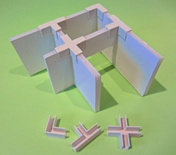 carton plume clips pinshape Conception 3d 3d print model - Mito3D
